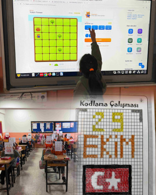 Manisa Tarzanı Ahmet Bedevi İlkokulu 3-B Sınıfı Kodluyor